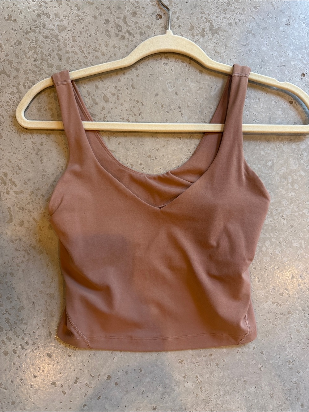 lululemon athletica Scoop Neck Tank Top in Mauve